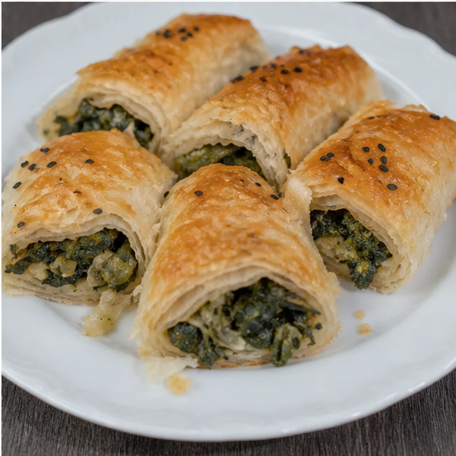 Ispanaklı Karaköy böreği
