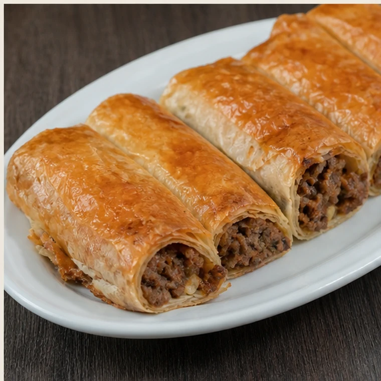 Kıymalı kol böreği