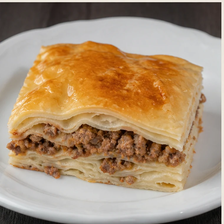 Kıymalı su böreği